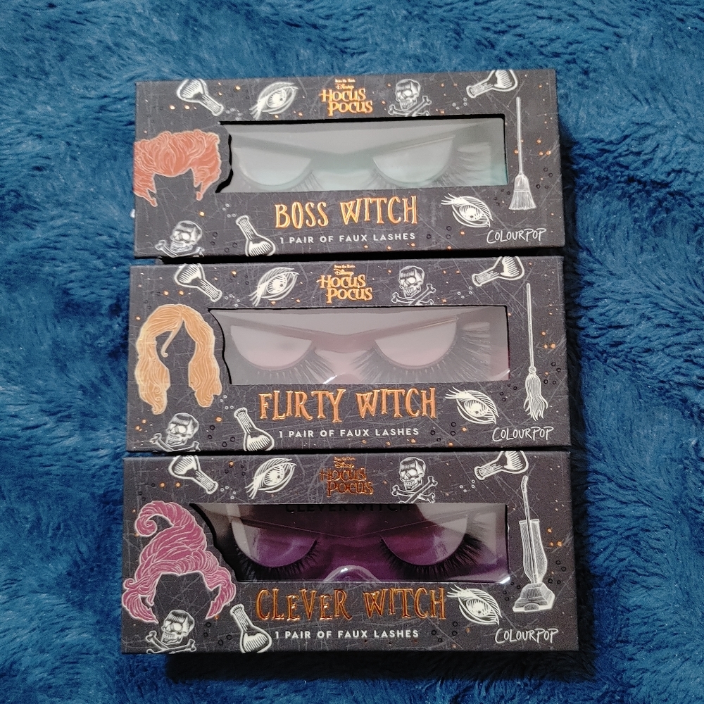 Colourpop LIMITED EDITION Hocus Pocus Falsies Faux Lashes